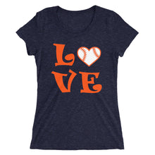 LOVE  Houston Ladies' short sleeve t-shirt