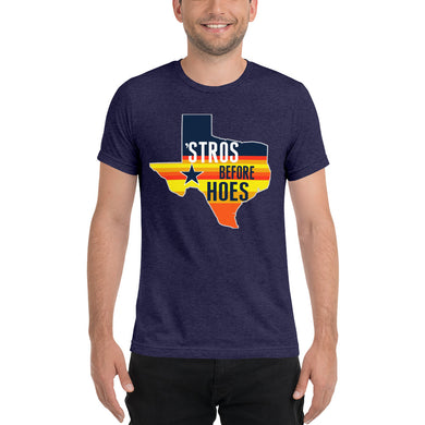 'Stros Before Hoes Texas Short sleeve t-shirt