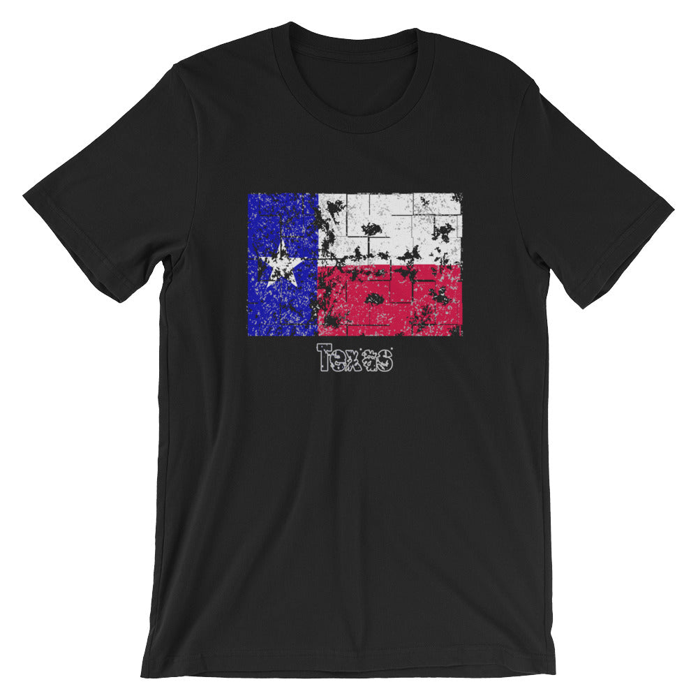 Texas Flag  Short-Sleeve Unisex T-Shirt