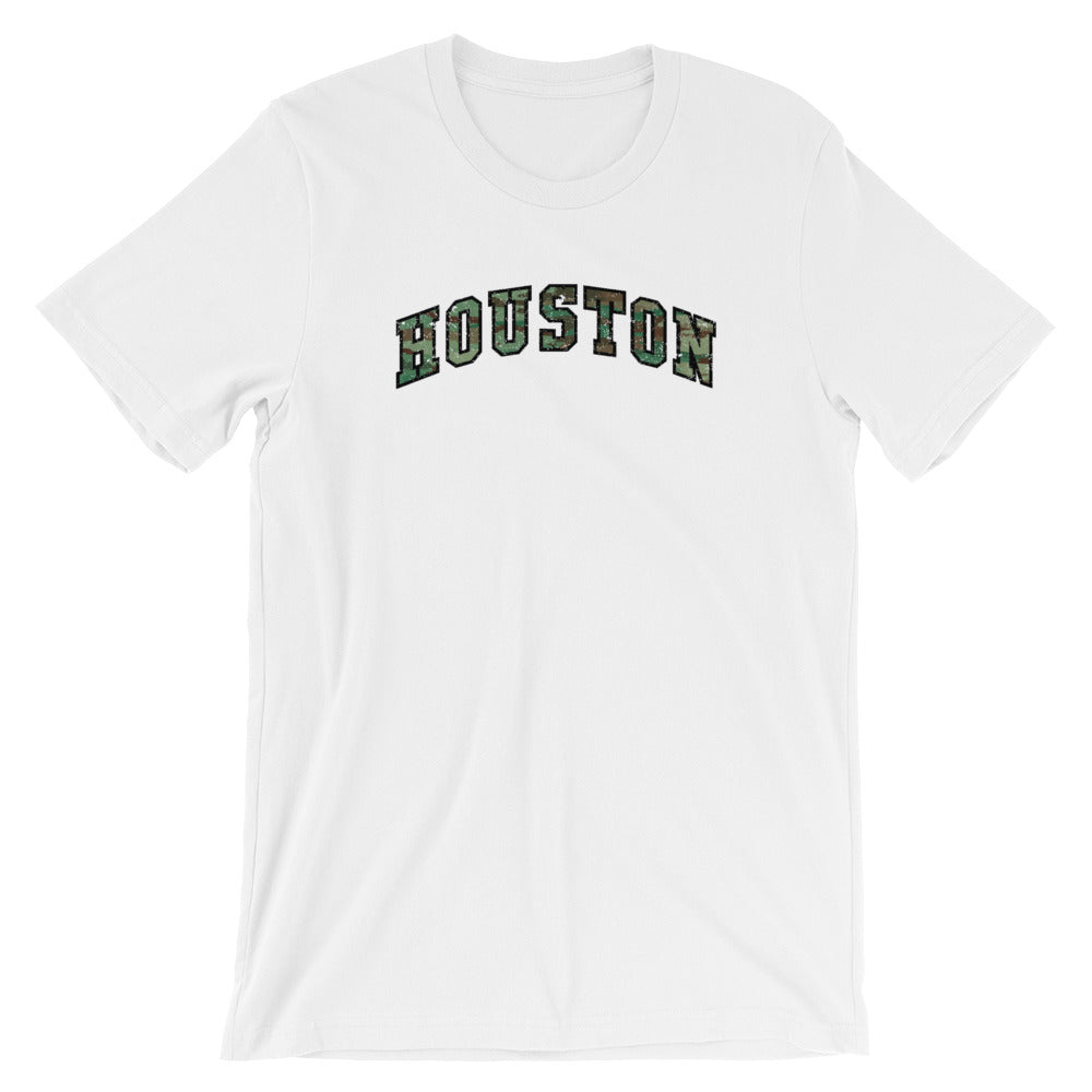 Houston Camo  Short-Sleeve Unisex T-Shirt